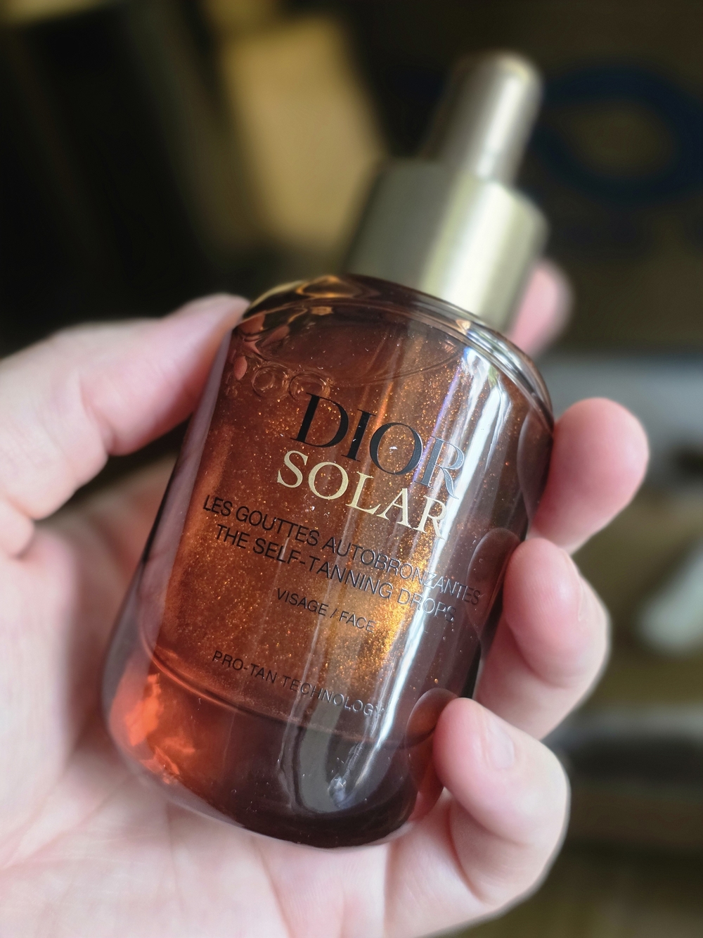 Dior Solar Self-Tanning Drops - Shimmery Bronze - 1 oz - 30 mL - BNIB